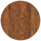 vidaXL Καπάκι τραπεζιού Ανοιχτό καφέ Ø 60 x 4 cm Στερεό Ξύλο Δρυός
