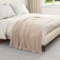 vidaXL Ριχτάρι Μπεζ 130 x 150 cm 0.5 kg Μαλλί
