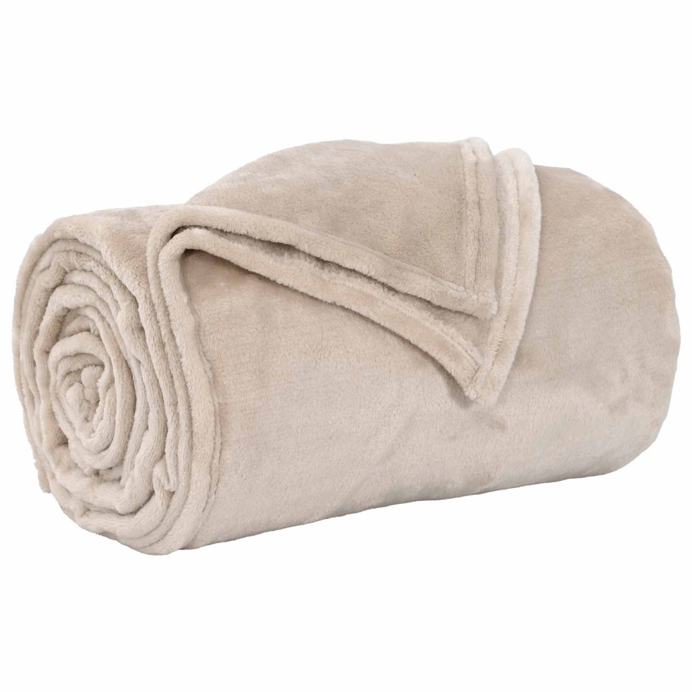 vidaXL Ριχτάρι Μπεζ 150 x 200 cm 0.75 kg Μαλλί