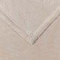 vidaXL Ριχτάρι Μπεζ 220 x 240 cm 1.38 kg Μαλλί