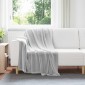 vidaXL Ριχτάρι Γκρι 130 x 150 cm 0.51 kg Μαλλί