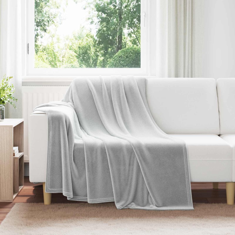 vidaXL Ριχτάρι Γκρι 150 x 200 cm 0.78 kg Μαλλί