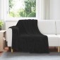 vidaXL Ριχτάρι Μαύρο 150 x 200 cm 0.78 kg Μαλλί