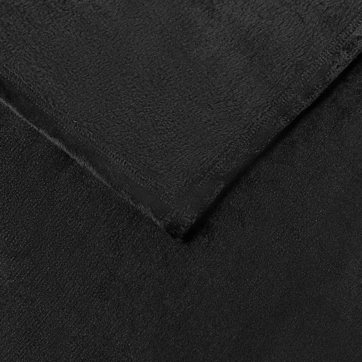 vidaXL Ριχτάρι Μαύρο 220 x 240 cm 1.37 kg Μαλλί