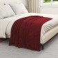 vidaXL Ριχτάρι Βεραμάν Κόκκινο 130 x 150 cm 0.51 kg Μαλλί