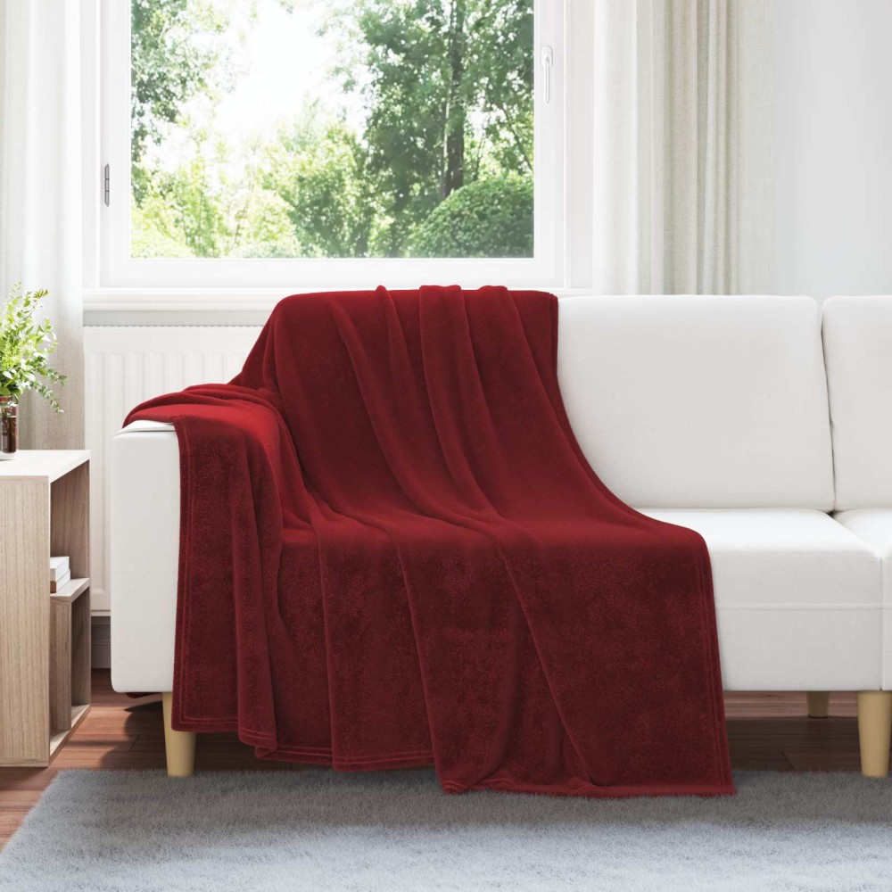 vidaXL Ριχτάρι Βεραμάν Κόκκινο 150 x 200 cm 0.78 kg Μαλλί