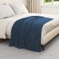 vidaXL Ριχτάρια 6 τμχ. Σκούρο μπλε 130 x 150 cm 3.04 kg Μαλλί