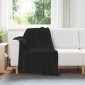 vidaXL Ριχτάρια 6 τμχ. Μαύρο 130 x 150 cm 3.04 kg Μαλλί