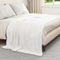 vidaXL Ριχτάρια 6 τμχ. Λευκό 150 x 200 cm 4.68 kg Μαλλί