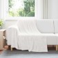 vidaXL Ριχτάρια 6 τμχ. Λευκό 150 x 200 cm 4.68 kg Μαλλί