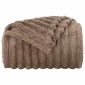 vidaXL Ριχτάρι Καμηλοπάρδαλη 240 x 220 cm 1.36 kg Μαλλί