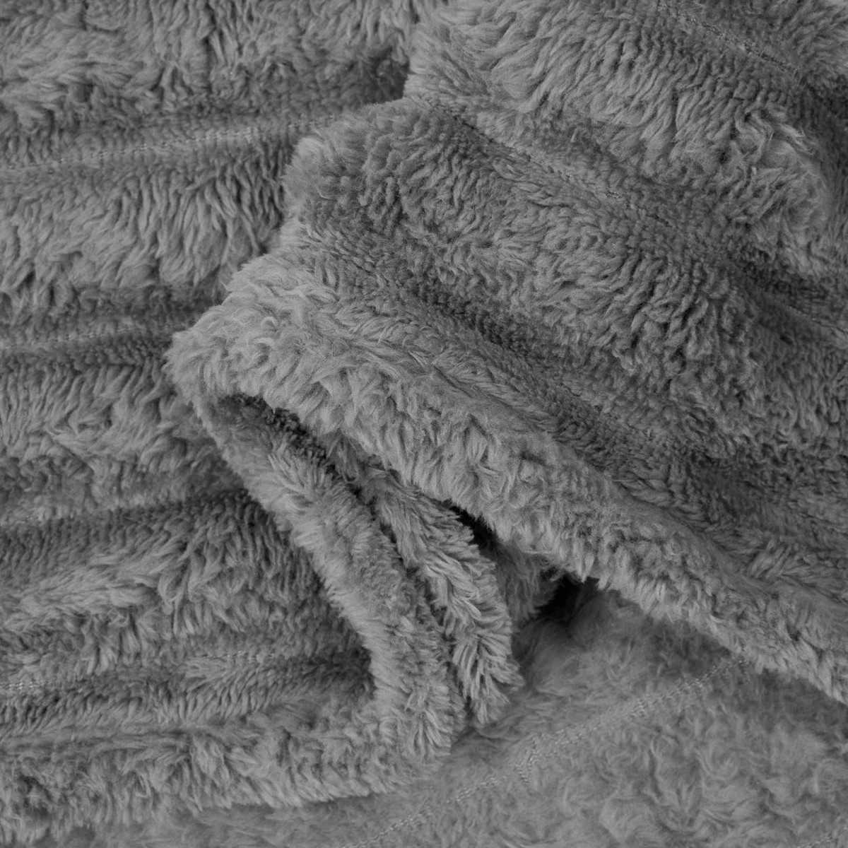 vidaXL Ριχτάρι Σκούρο Γκρι 200 x 150 cm 0.8 kg Μαλλί