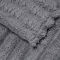 vidaXL Ριχτάρι Σκούρο Γκρι 240 x 220 cm 1.36 kg Μαλλί