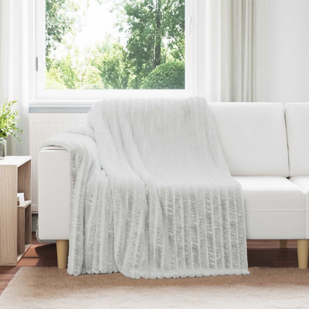 vidaXL Ριχτάρι Γκρι 200 x 150 cm 0.8 kg Μαλλί