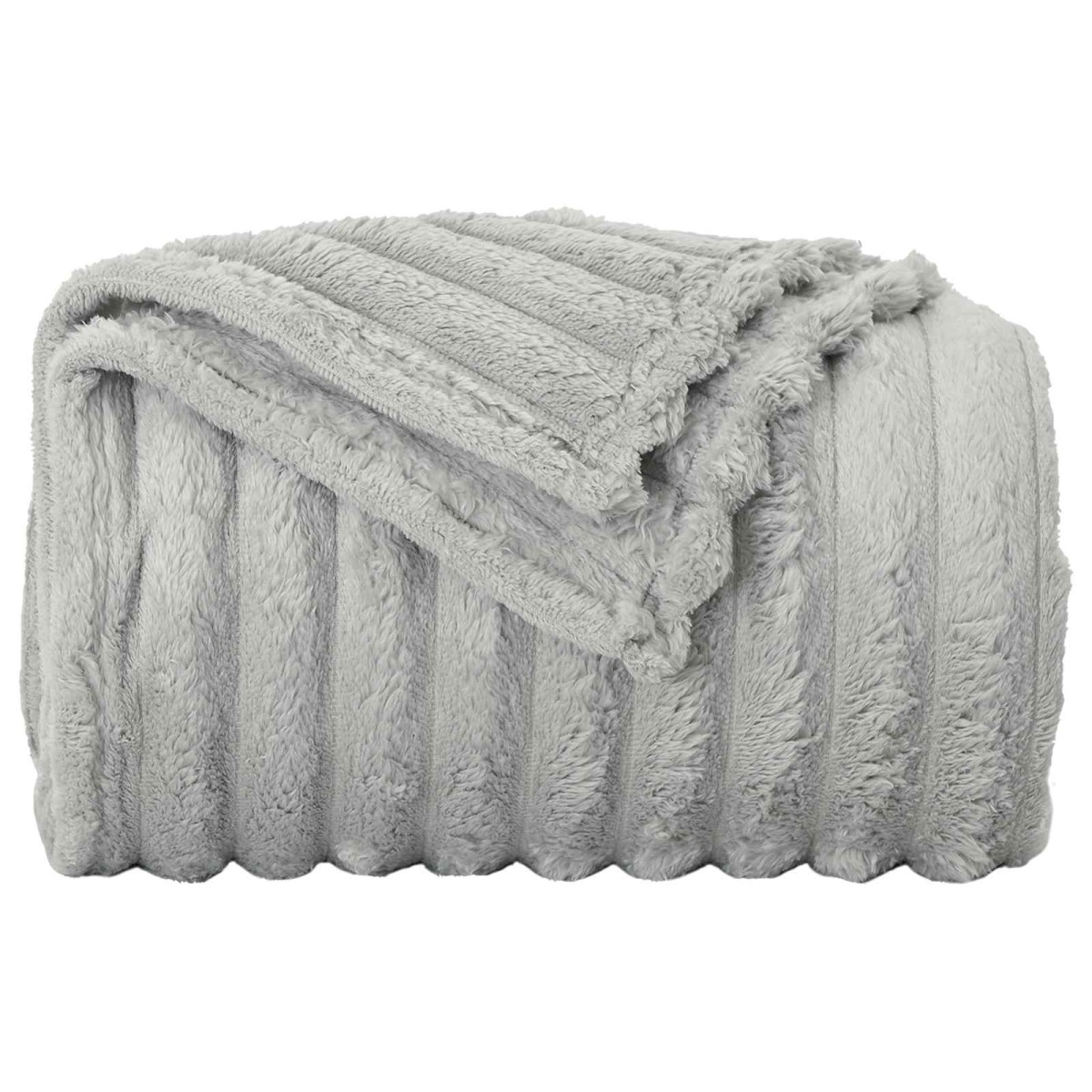 vidaXL Ριχτάρι Γκρι 200 x 150 cm 0.8 kg Μαλλί