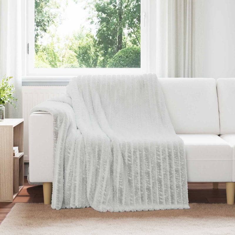 vidaXL Ριχτάρι Γκρι 200 x 150 cm 0.8 kg Μαλλί