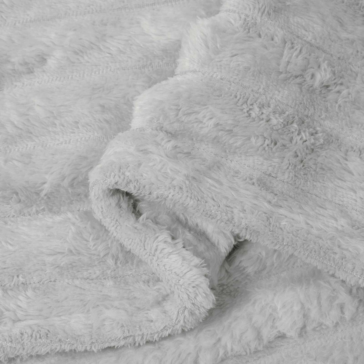 vidaXL Ριχτάρι Γκρι 240 x 220 cm 1.36 kg Μαλλί