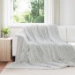 vidaXL Ριχτάρι Γκρι 270 x 240 cm 1.77 kg Μαλλί