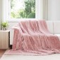vidaXL Ριχτάρι Ροζ 240 x 220 cm 1.37 kg Μαλλί