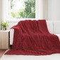vidaXL Κουβέρτα Βεραμάν Κόκκινο 270 x 240 cm 1.69 kg Μαλλί