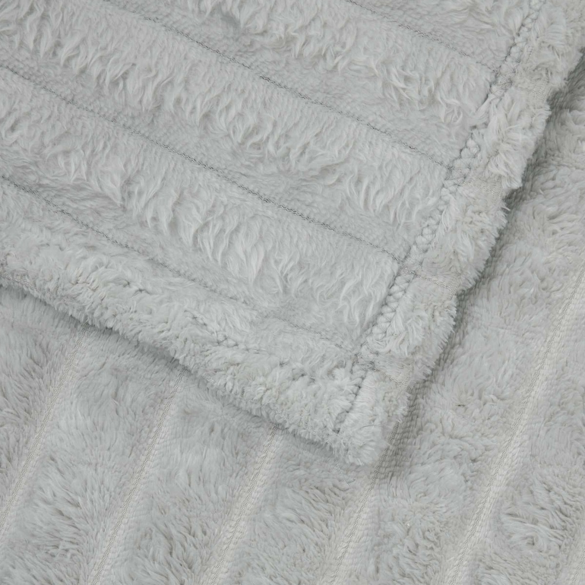 vidaXL Ριχτάρια 6 τμχ. Γκρι 150 x 130 εκ 2.75 kg Μαλλί