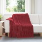 vidaXL Ριχτάρια 6 τμχ. Βεραμάν Κόκκινο 200 x 150 cm 4.5 kg Μαλλί