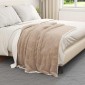 vidaXL Ριχτάρι Καμηλοπάρδαλη 130 x 150 cm 1 kg Μαλλί