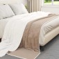 vidaXL Ριχτάρι Καμηλοπάρδαλη 240 x 270 εκ. 3.17 kg Μαλλί