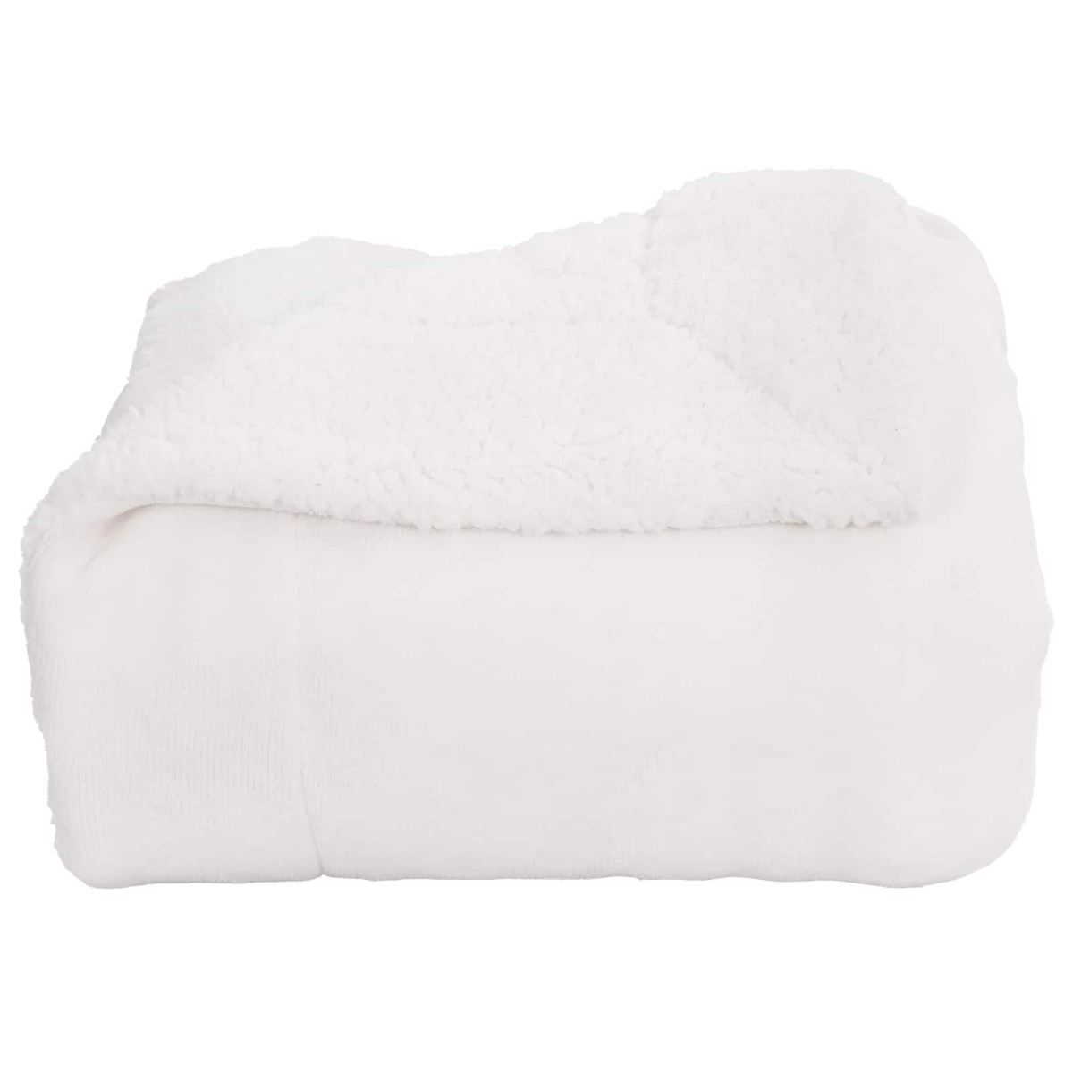 vidaXL Ριχτάρι Λευκό 150 x 200 cm 1.64 kg Μαλλί