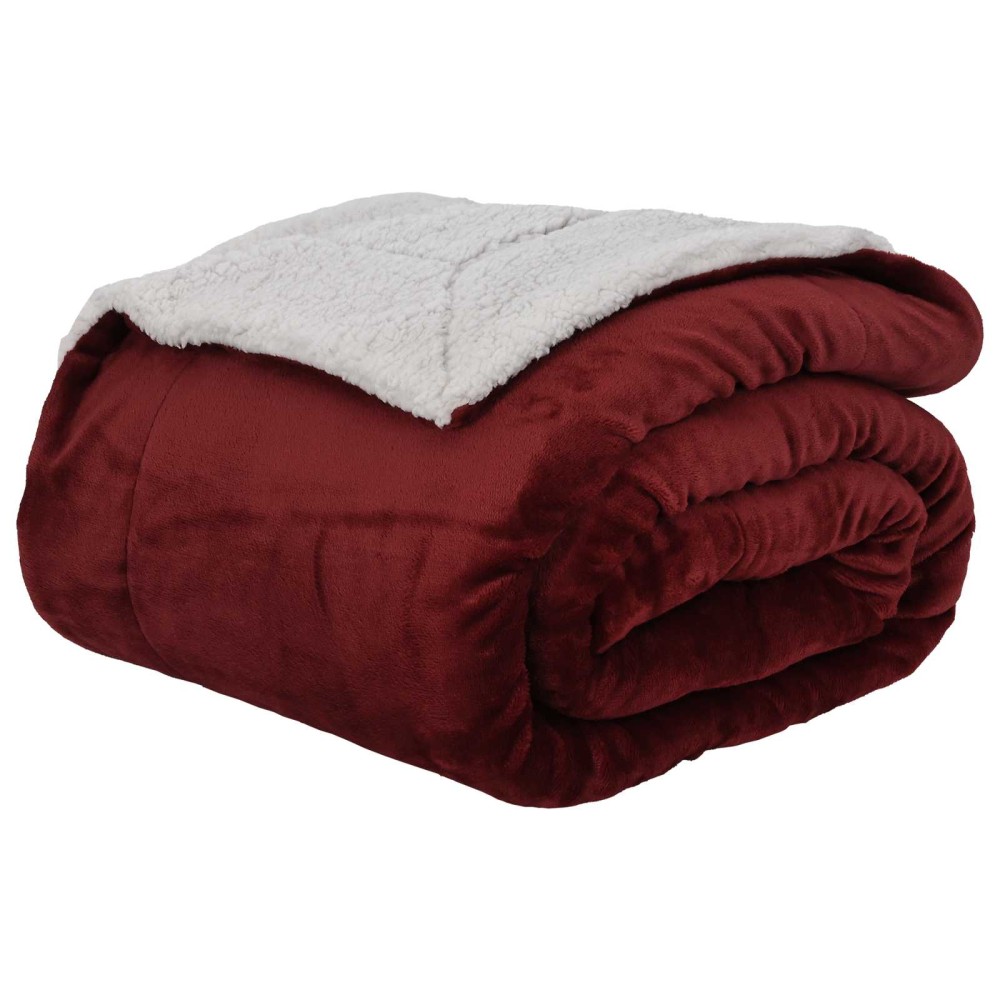 vidaXL Ριχτάρι Βεραμάν Κόκκινο 240 x 270 εκ. 3.17 kg Μαλλί