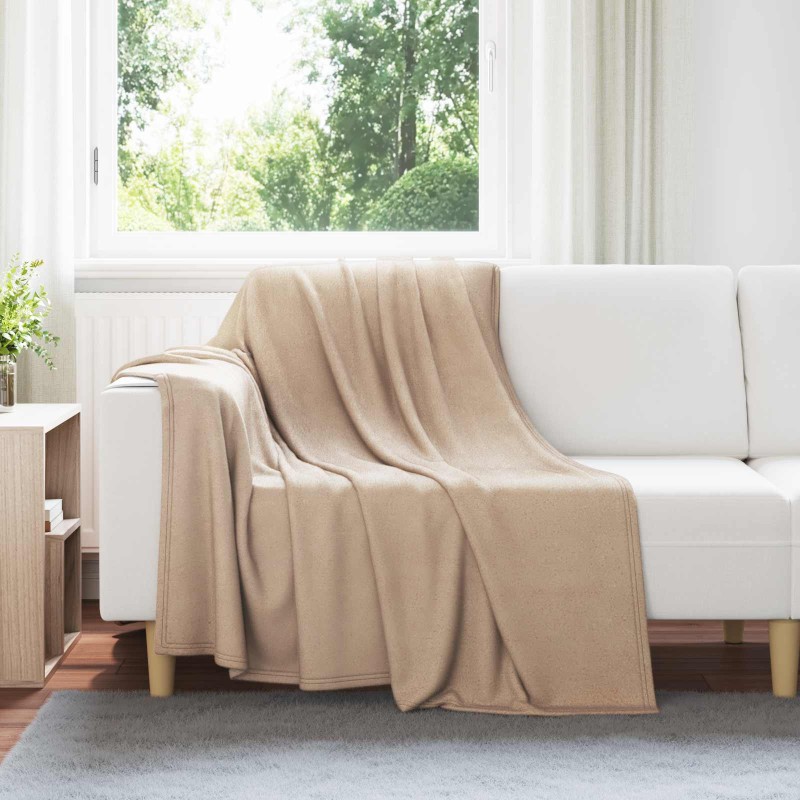 vidaXL Ριχτάρι Καμηλοπάρδαλη 200 x 150 cm 0.45 kg Μαλλί