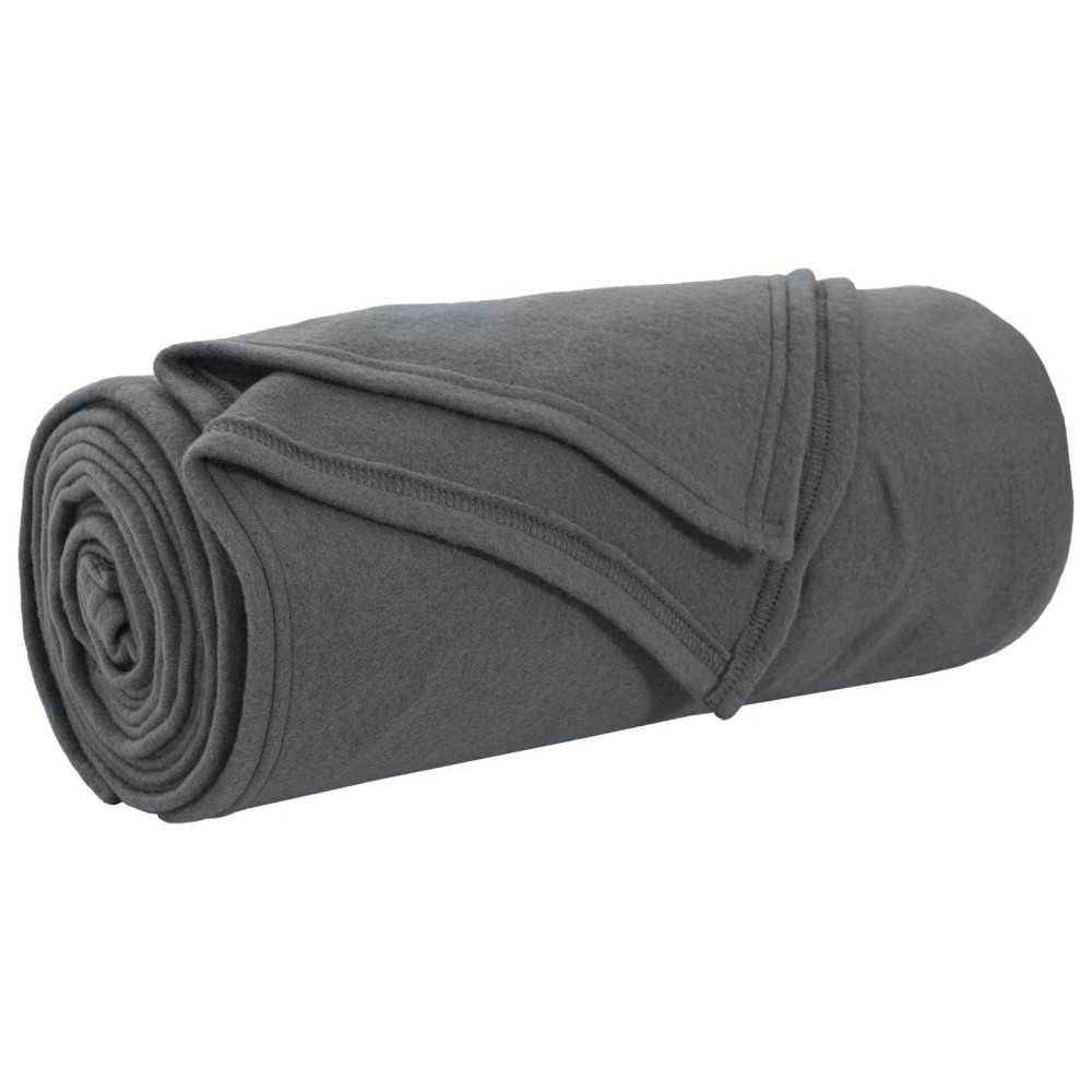 vidaXL Ριχτάρι Σκούρο Γκρι 240 x 220 cm 0.76 kg Μαλλί