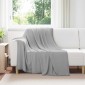 vidaXL Ριχτάρι Γκρι 200 x 150 cm 0.42 kg Μαλλί