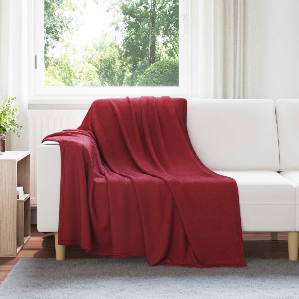 vidaXL Ριχτάρι Βεραμάν Κόκκινο 200 x 150 cm 0.45 kg Μαλλί