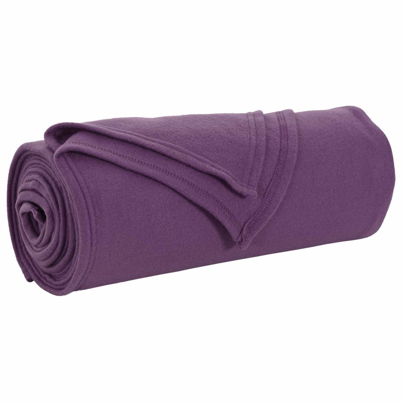 vidaXL Ριχτάρι Μοβ 240 x 220 cm 0.74 kg Μαλλί