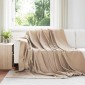 vidaXL Ριχτάρια 6 τμχ. Καμηλοπάρδαλη 240 x 220 cm 4.28 kg Μαλλί