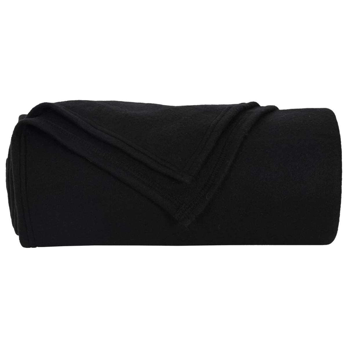 vidaXL Ριχτάρια 6 τμχ. Μαύρο 240 x 220 cm 4.28 kg Μαλλί