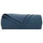 vidaXL Ριχτάρια 24 τμχ. Σκούρο μπλε 200 x 150 cm 10.08 kg Μαλλί