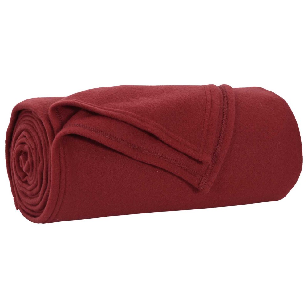 vidaXL Ριχτάρια 24 τμχ. Βεραμάν Κόκκινο 240 x 220 cm 17.62 kg Μαλλί