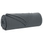 vidaXL Ριχτάρι Σκούρο Γκρι 350 x 270 εκ. 1.3 kg Μαλλί