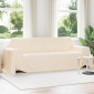vidaXL Ριχτάρια 6 τμχ. Κρεμ 350 x 270 εκ. 8.09 kg Μαλλί