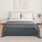 vidaXL Ριχτάρια 6 τμχ. Σκούρο Γκρι 350 x 270 εκ. 8.09 kg Μαλλί