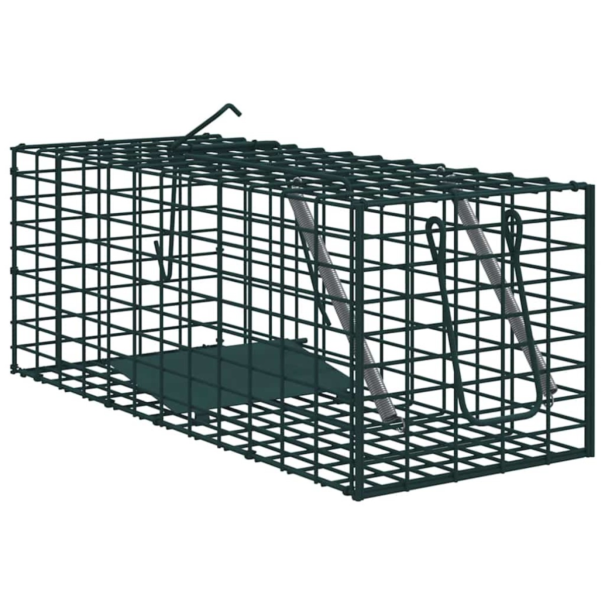 vidaXL Παγίδα Ζώων Πράσινο 31 x 13 x 12 εκ. Ατσάλι