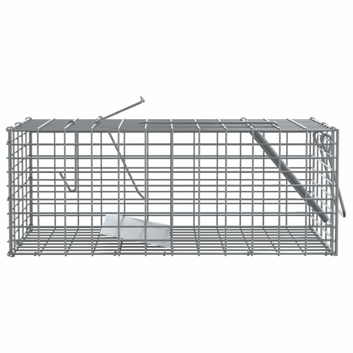 vidaXL Παγίδα Ζώων Ανθρακί 31 x 13 x 12 εκ. Ατσάλι