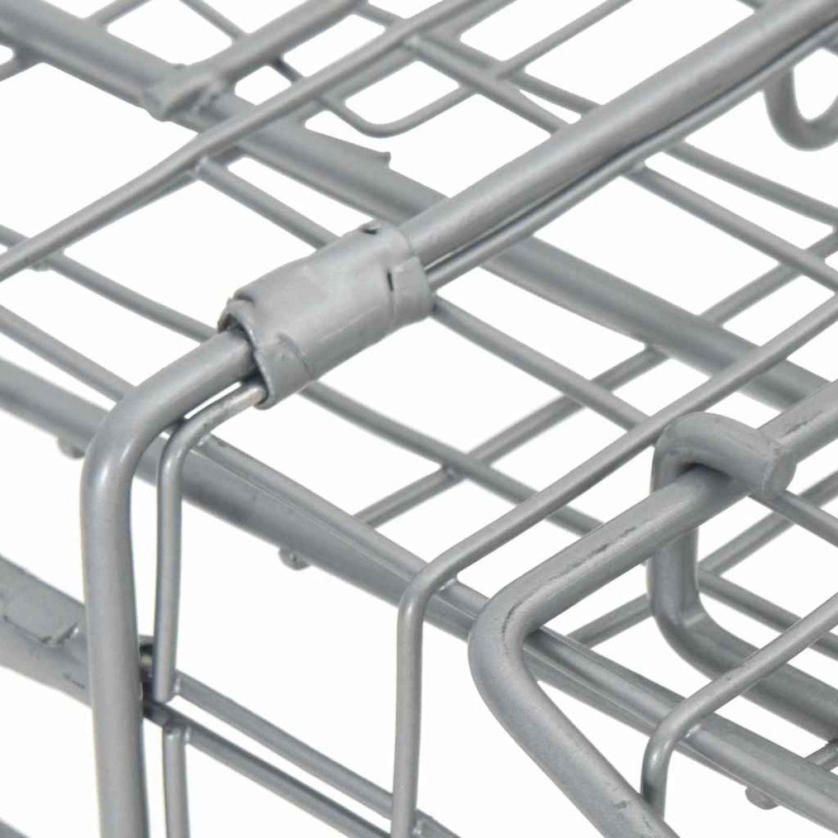 vidaXL Παγίδα Ζώων Ανθρακί 61 x 20 x 21,5 εκ Ατσάλι