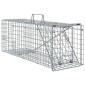 vidaXL Παγίδα Ζώων Ανθρακί 61 x 20 x 21,5 εκ Ατσάλι