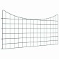 vidaXL Σετ φράχτη για λιμνούλες 5 τμχ. 100 x 50 cm Ατσάλι Πράσινο