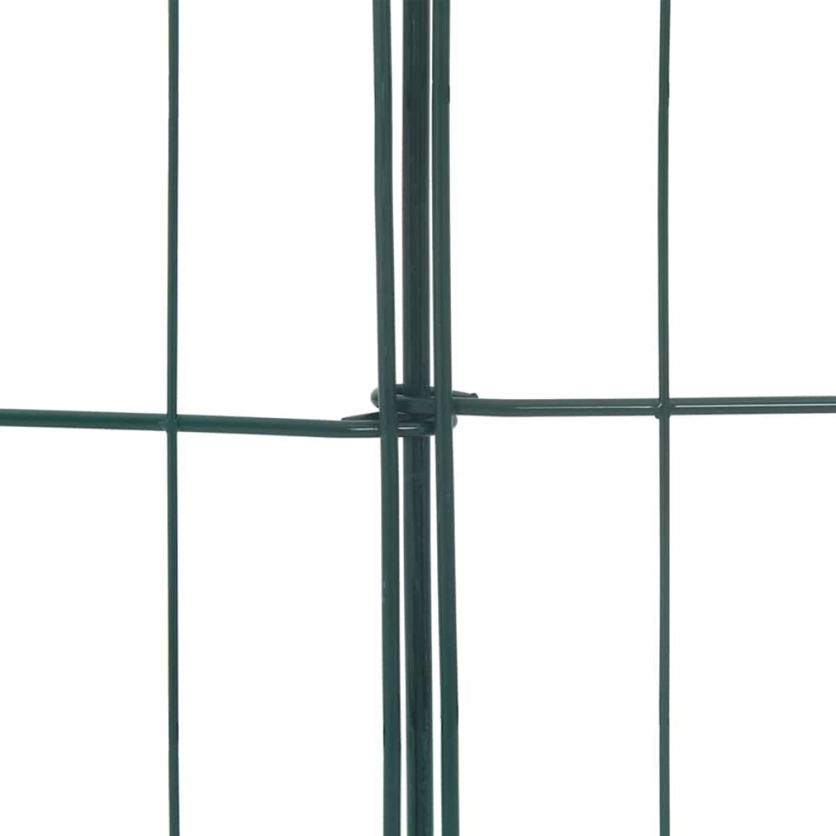 vidaXL Σετ φράχτη για λιμνούλες 5 τμχ. 100 x 50 cm Ατσάλι Πράσινο