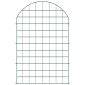 vidaXL Σετ φράχτη για λιμνούλες 8 τμχ. 50 x 80 cm Ατσάλι Πράσινο