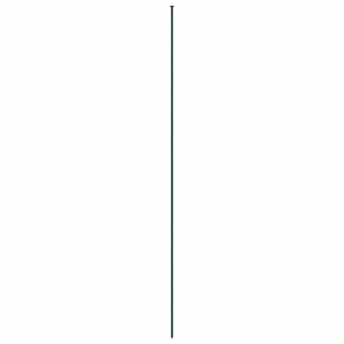 vidaXL Σετ φράχτη για λιμνούλες 8 τμχ. 50 x 80 cm Ατσάλι Πράσινο